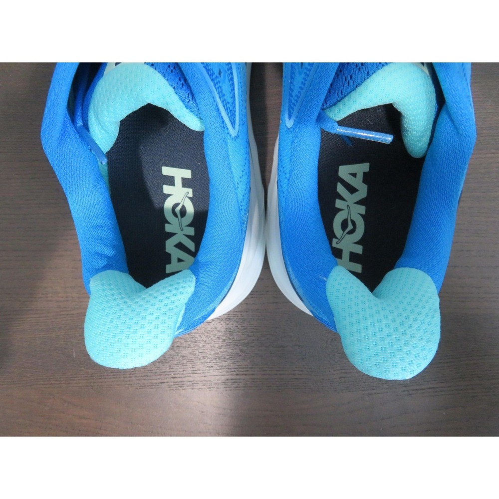 Hoka One One Clifton 10 Shoes Mens Size 11 Blue Running Sneakers 1162030 HSK - Picture 6 of 10